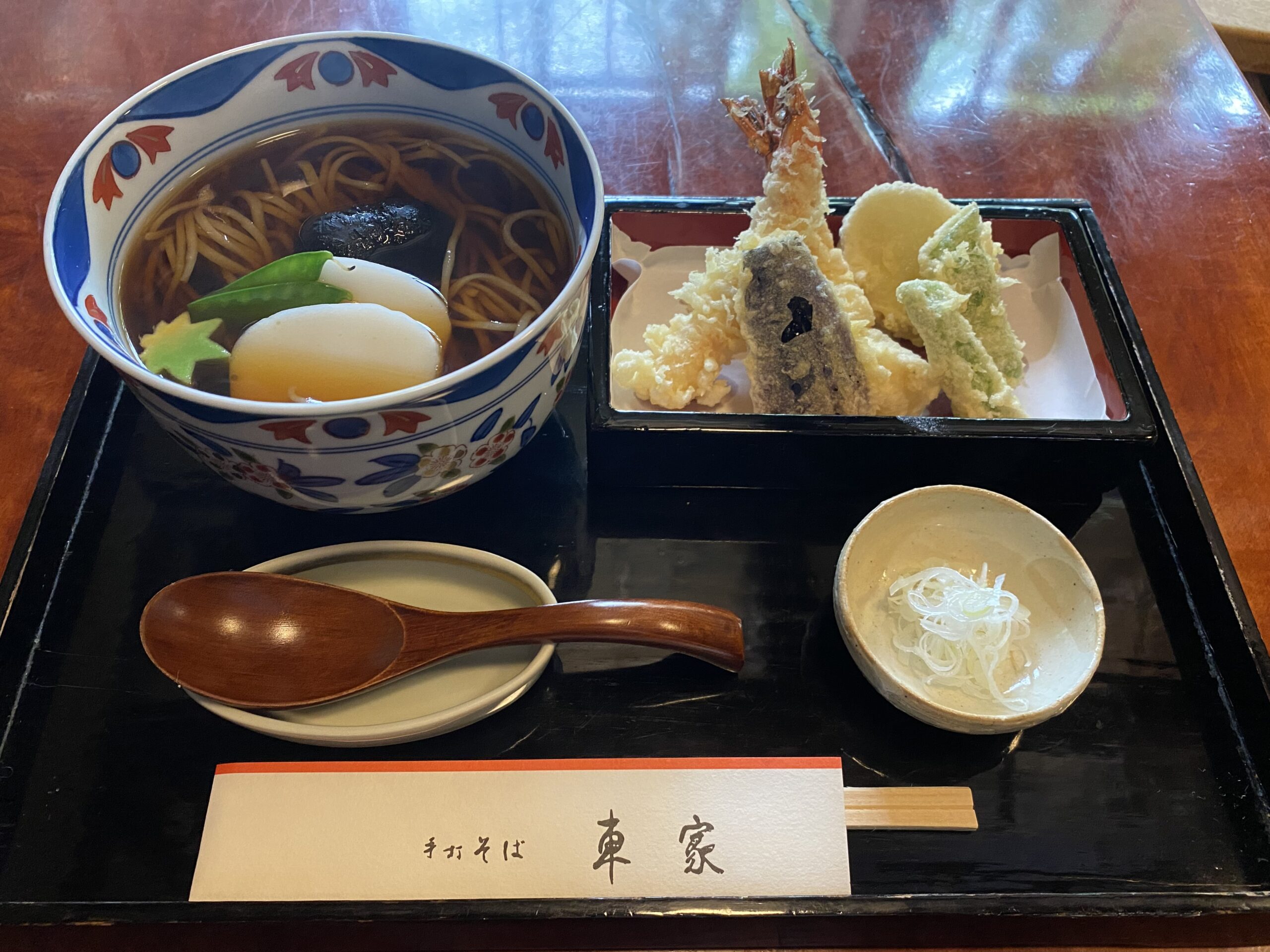 天ぷらそば