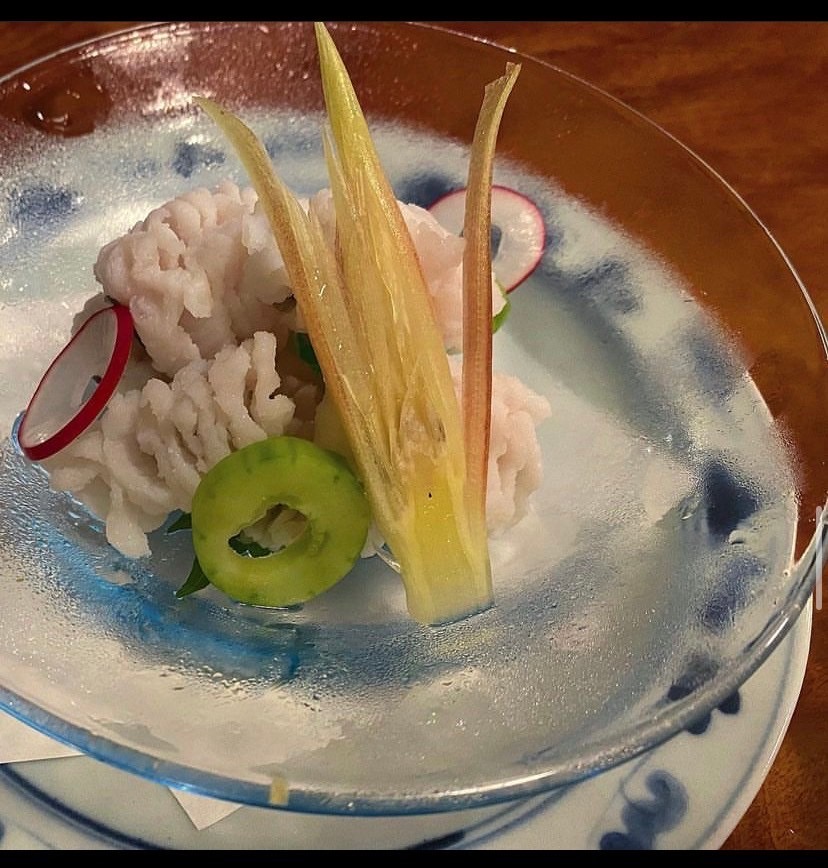 鱧湯引き